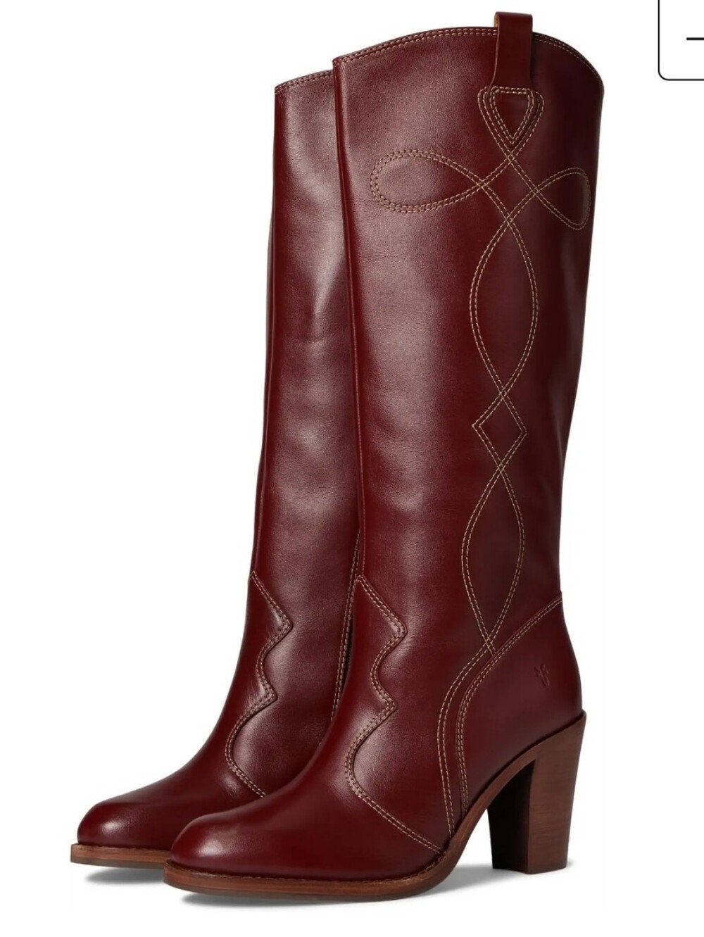 NIB | Frye Corinne Tall Deco Stitch Knee High Boots | 8.5US